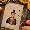 Wrapables Make Your Own Turkey Sticker Sheets, DIY Make a Face Sticker Sheets, Thanksgiving Craft and Activities, Party Favors (24 Sheets)